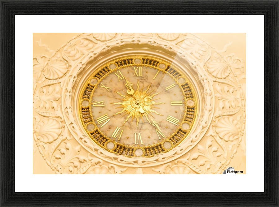 Grand Parlor Clock  Picture Frame print