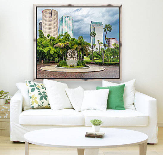 Downtown View From The University of Tampa by Melody Rossi