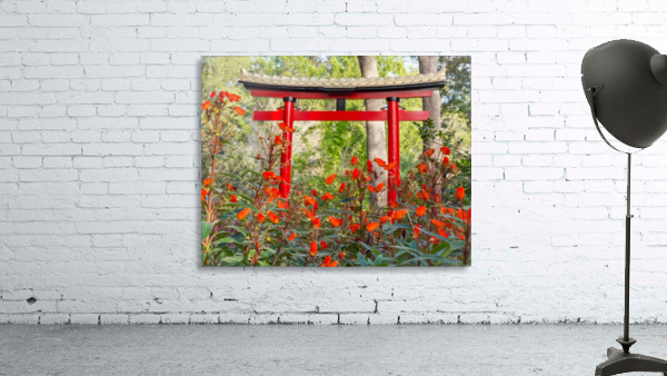 Torri with Flowers  Wall Preview