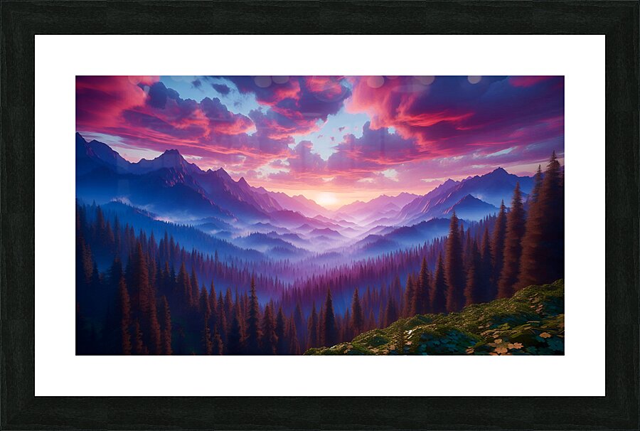 Silent Passage Picture Frame print