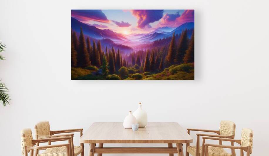 Valley Sunset  by Luna Vale