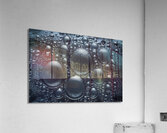 3d array of water droplets 3 Acrylic Print