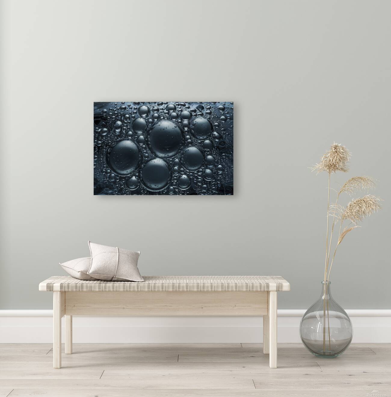 3d array of water droplets 3 Reproduction