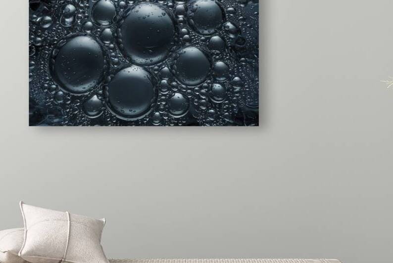 3d array of water droplets 3 by Victor Cautisanu