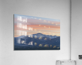 Mountain Sunset Acrylic Print