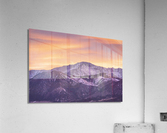 Peak Glow Acrylic Print
