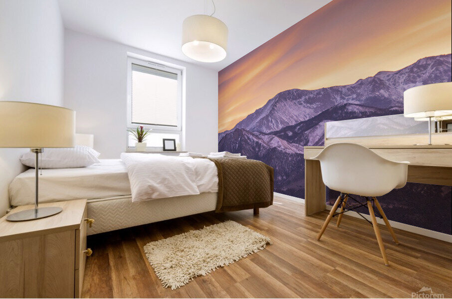 Peak Glow Mural print