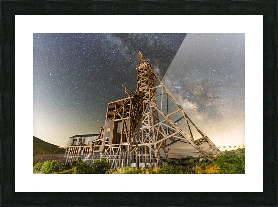 Yesteryear Picture Frame print