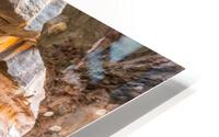 Subway Potholes HD Metal print