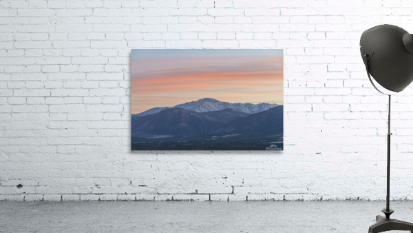Mountain Sunset Wall Preview