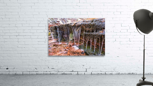 Glassy Falls Wall Preview