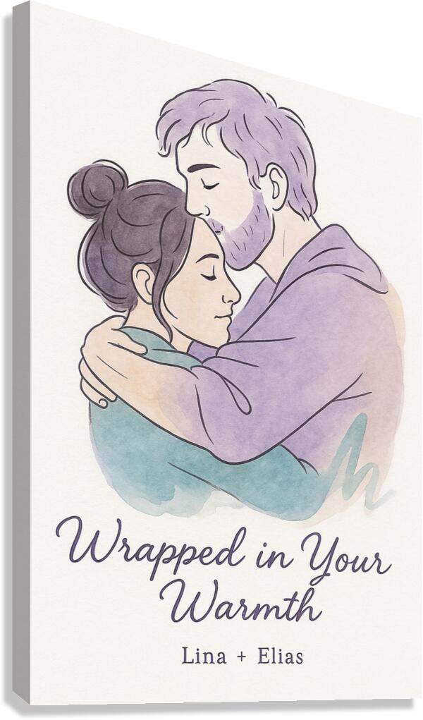 Wrapped in Your Warmth Canvas Print