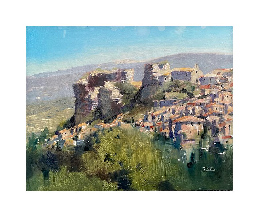 Saignon Picture Frame print