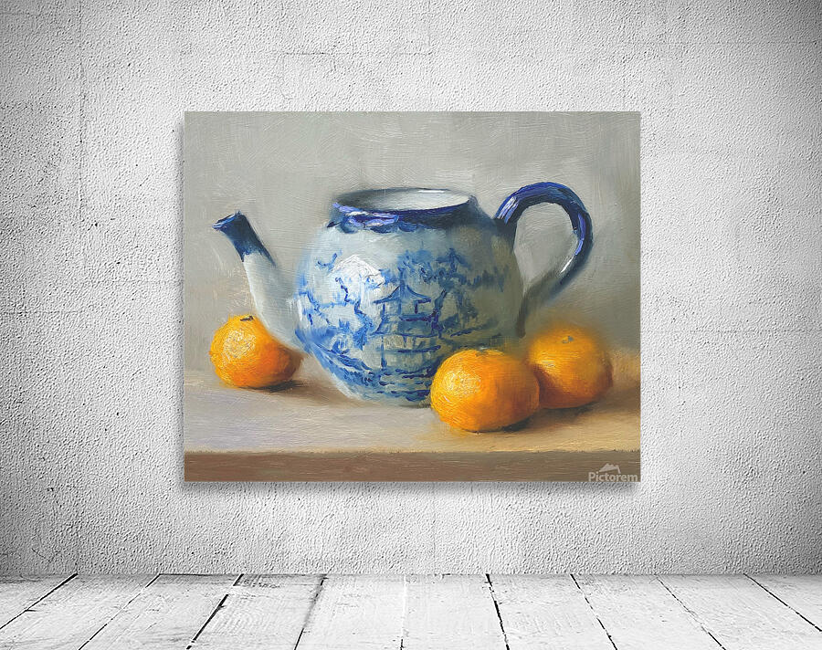 Teapot & Tangerines Wall Preview
