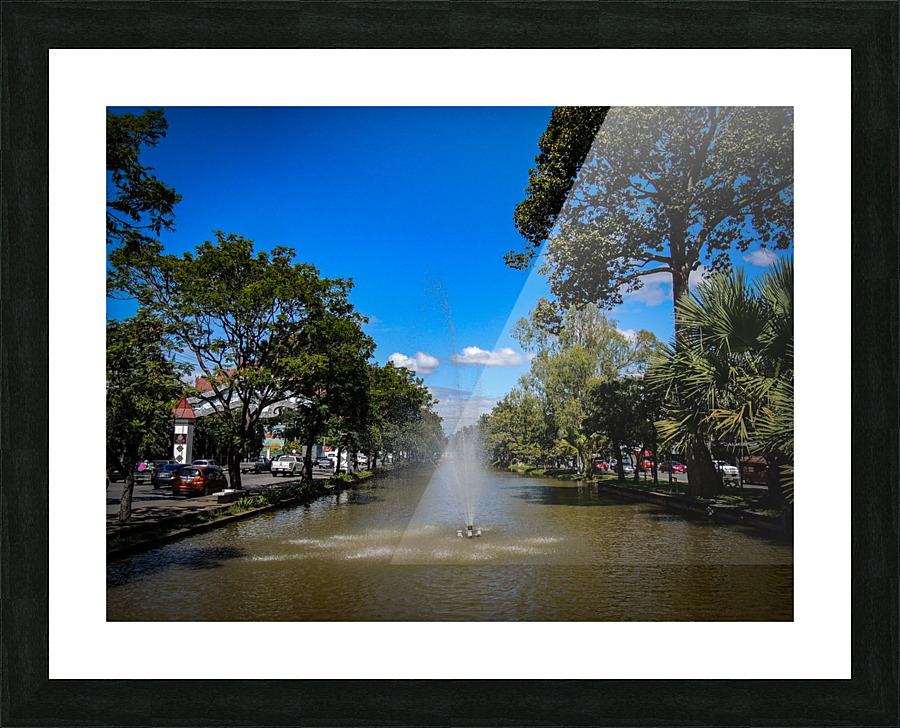 The Moat Picture Frame print