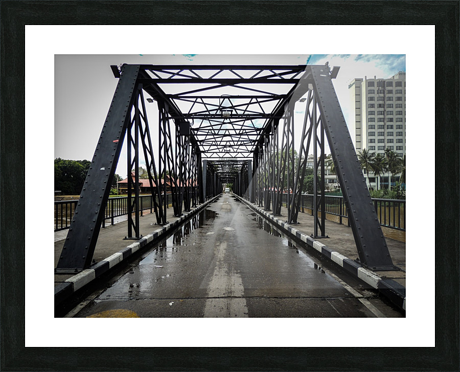 One Lane Bridge Picture Frame print