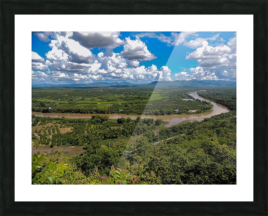 Outside Ban Hong Picture Frame print