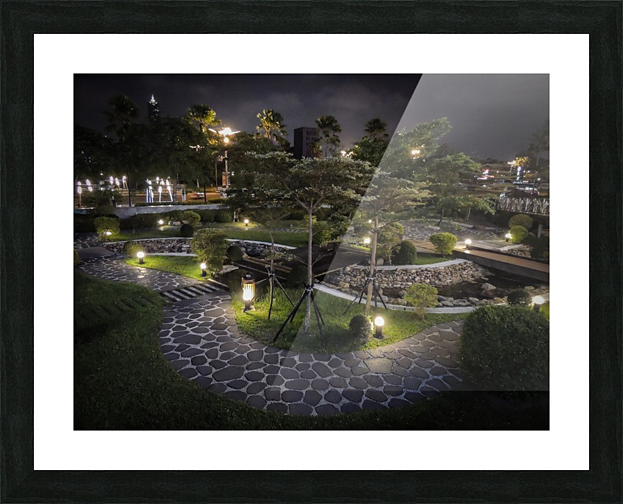 Lighting Picture Frame print