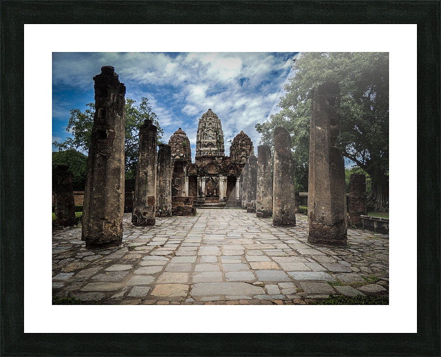 Ground View Picture Frame print