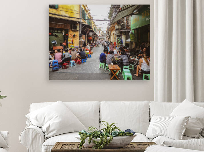 Old Quarter Hanoi Reproduction