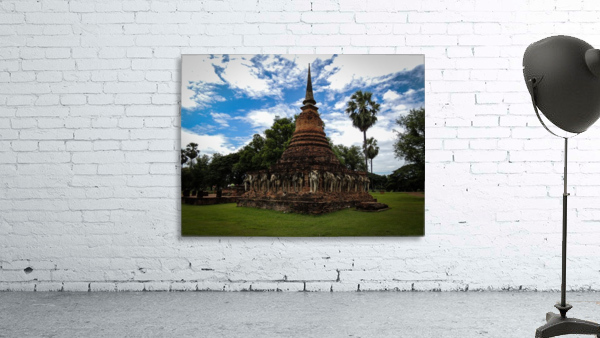 Sukhothai elephants Wall Preview