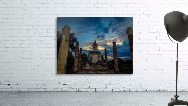 Sunset in Sukhothai Wall Preview