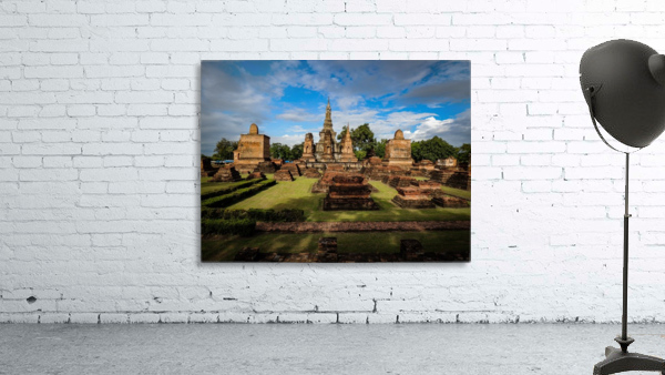 Temple Scapes Wall Preview