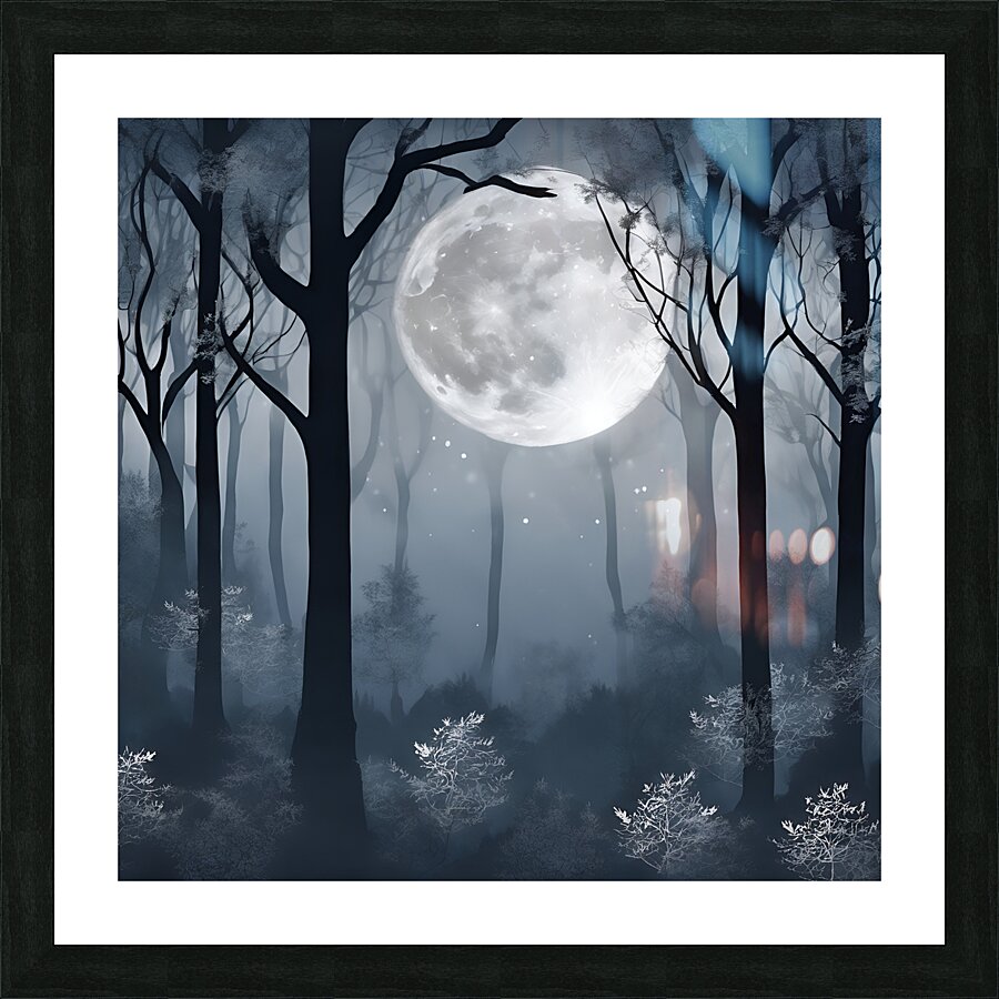 Moonlit Enchantment Picture Frame print
