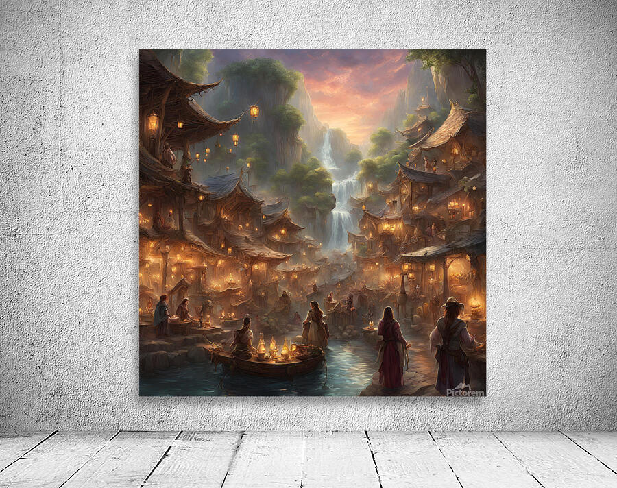 Magical Marketplace Wall Preview