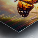 Still a butterfly  Metal print