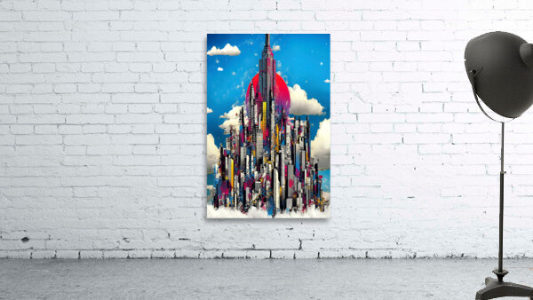 city in the sky Wall Preview