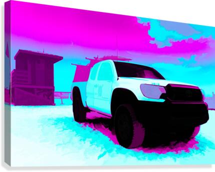 beach patrol 5 Canvas Print