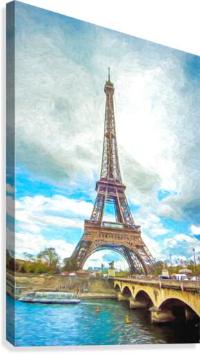 eiffel tower for leo2 studio Canvas Print