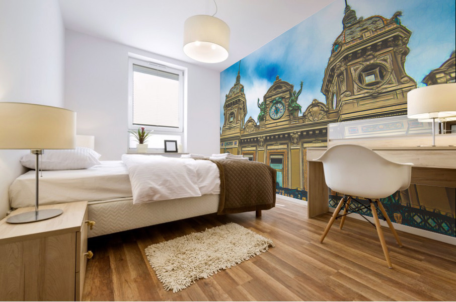 monaco casino studio Mural print