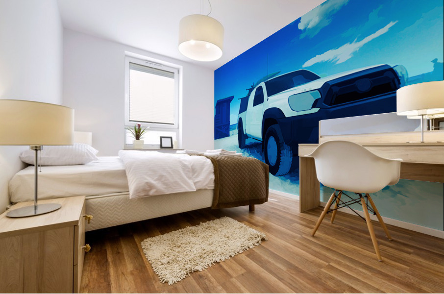 beach patrol 4 Mural print