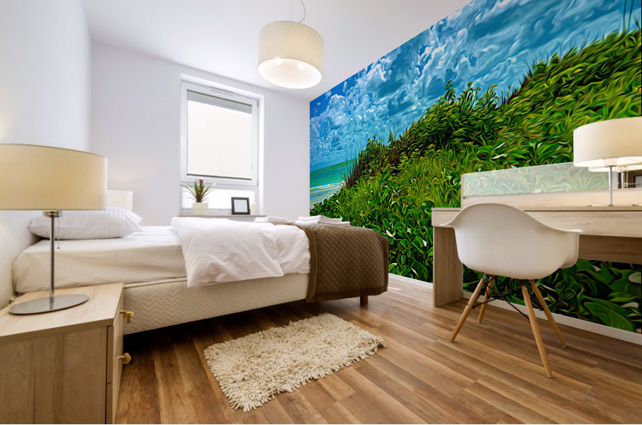 Lush Dunes 1 Mural print