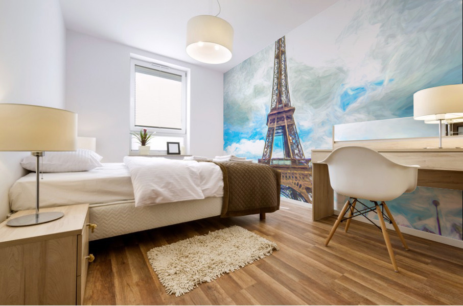 eiffel tower for leo2 studio Mural print
