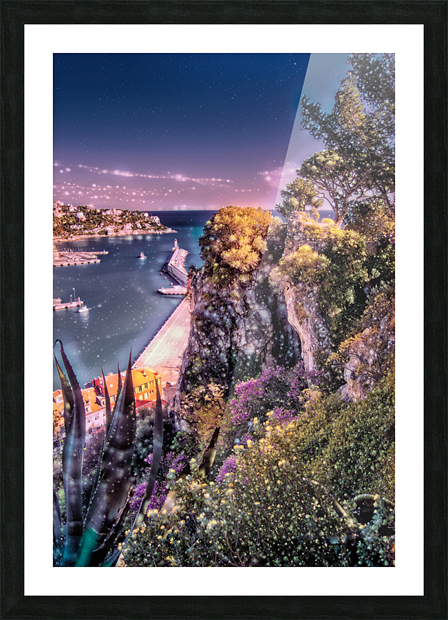 nice harbor 2 studio 5 Picture Frame print