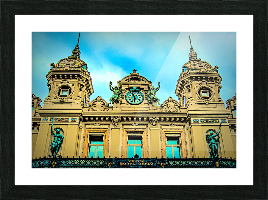 monaco casino studio 2 Picture Frame print