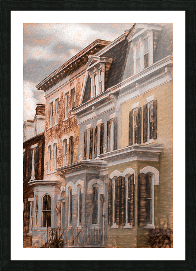 Wall Sharing 6 Picture Frame print