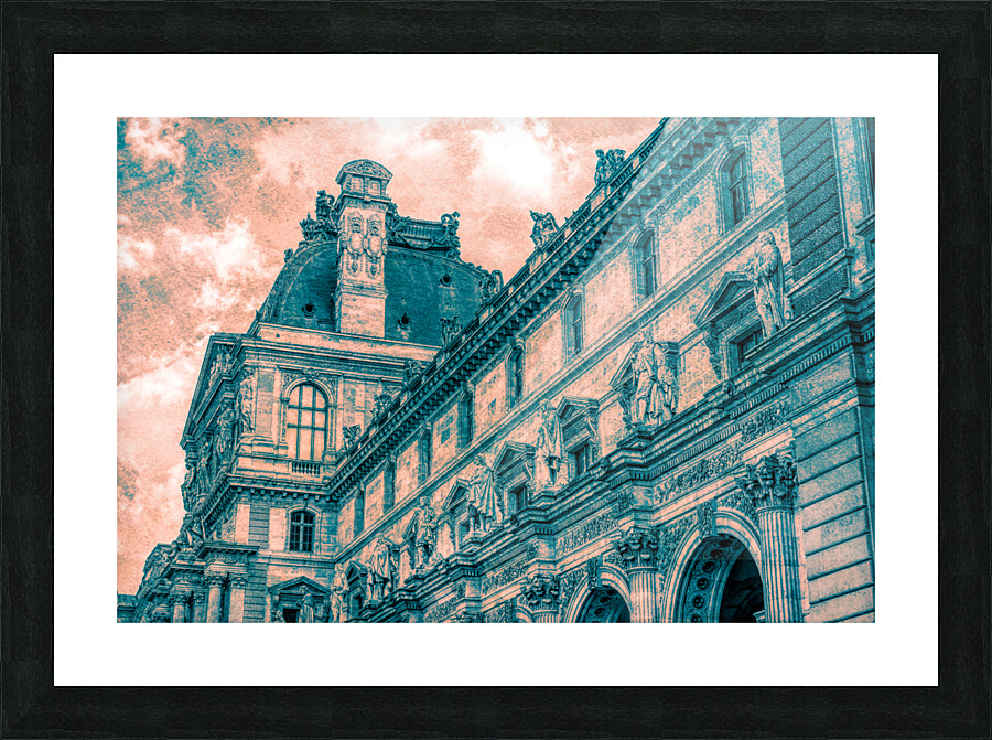 louvre 5 studio. 4jpeg Picture Frame print