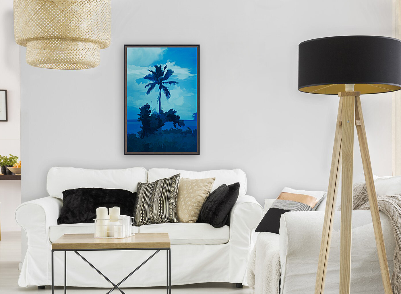 single palm 8 Reproduction