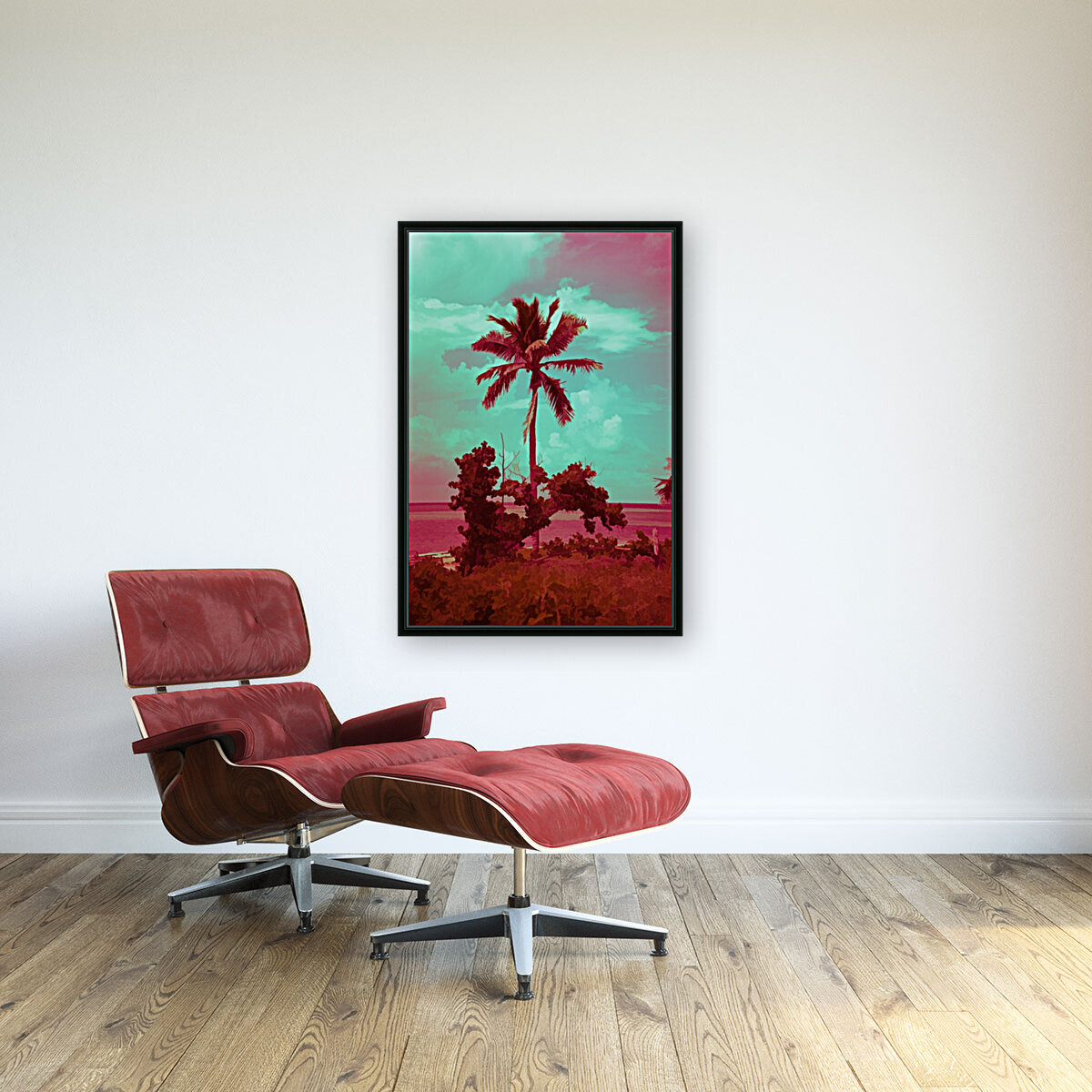 single palm 12 Reproduction