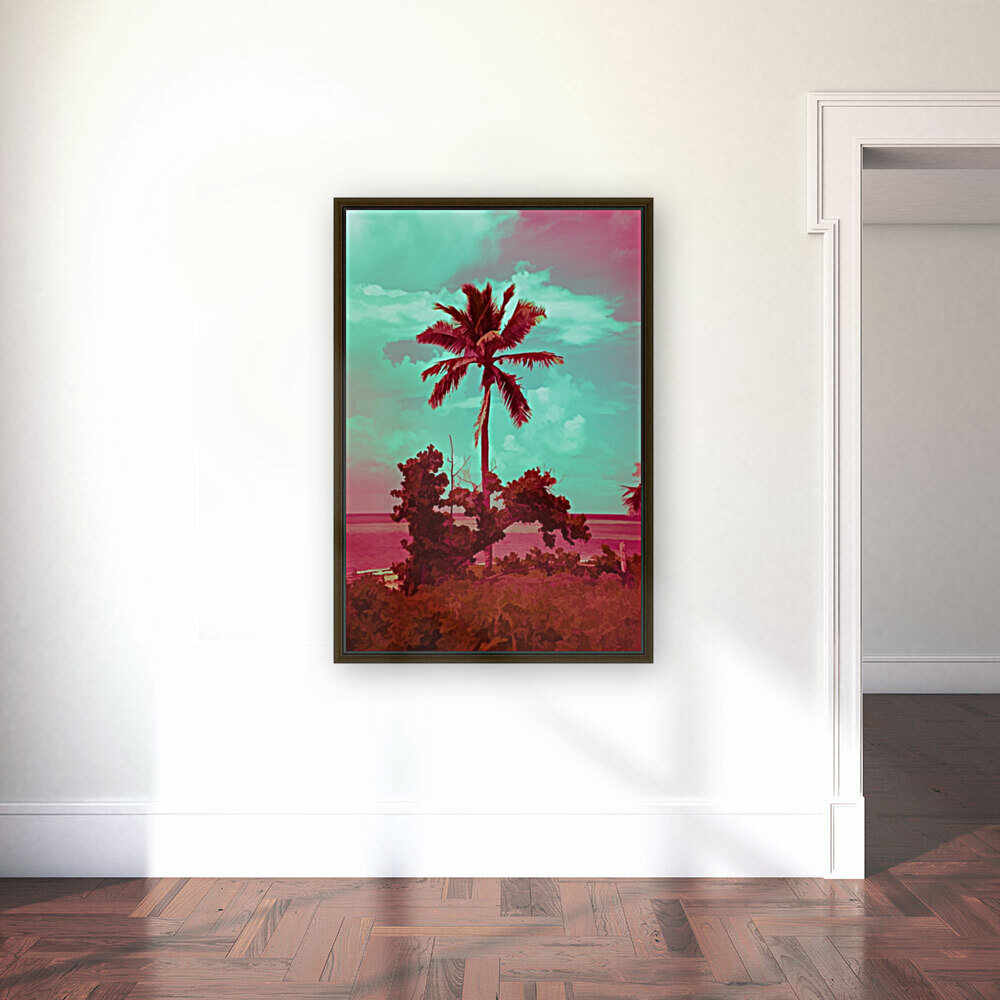 single palm 12 Reproduction