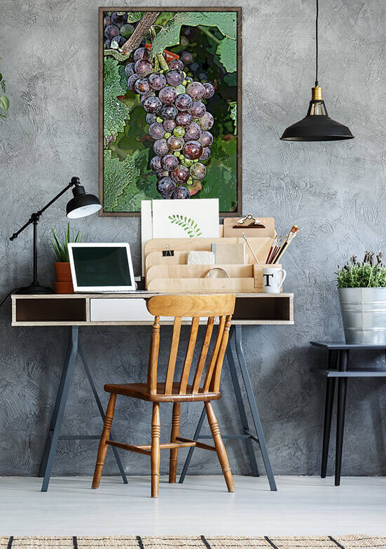 grapes 2 for canvas by realimpressions