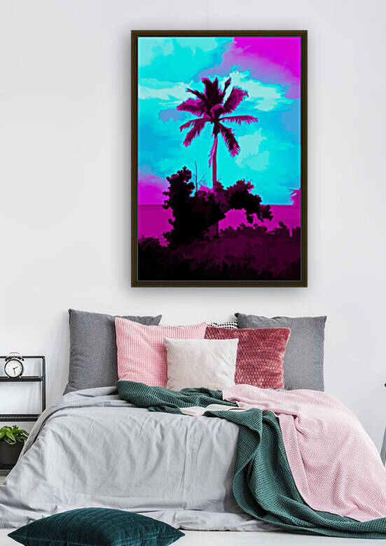 single palm 9 Reproduction