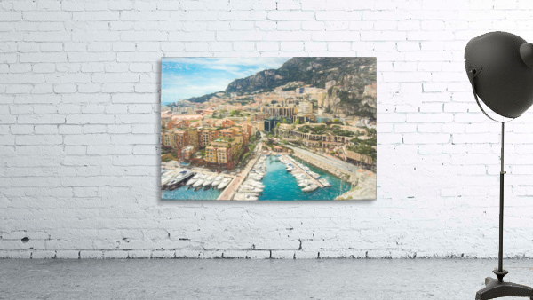 monaco harbor 3 studio Wall Preview