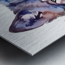 Winter Wolf  Metal print