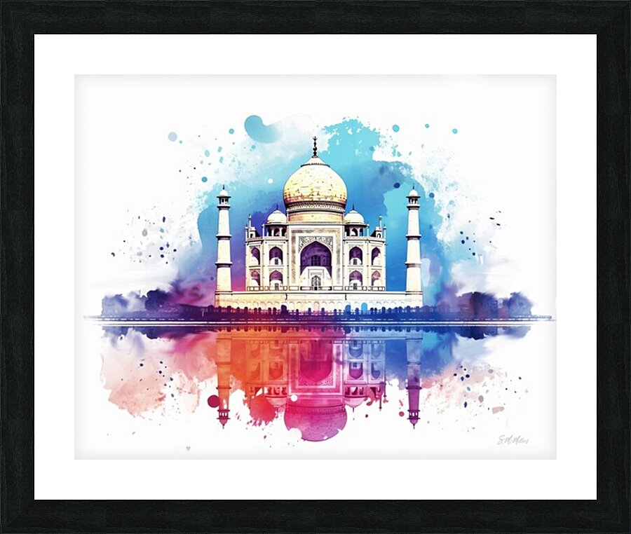 Taj Mahal  Picture Frame print