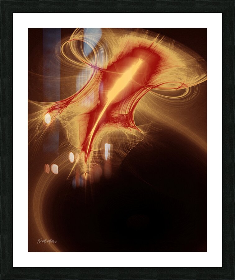 Stingray Picture Frame print
